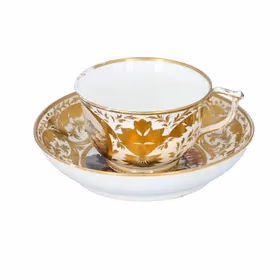 19th Century Derby Cup and Saucer