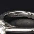 Platinum 3.00ct Round Brilliant Cut Lab Grown Diamond Ring