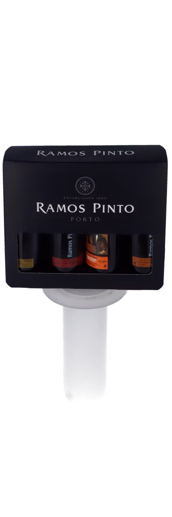 RAMOS PINTO GIFTBOX Ramos-Pinto Sæt med 4 x 9 cl. portvin