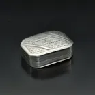 George III Silver Vinaigrette Box