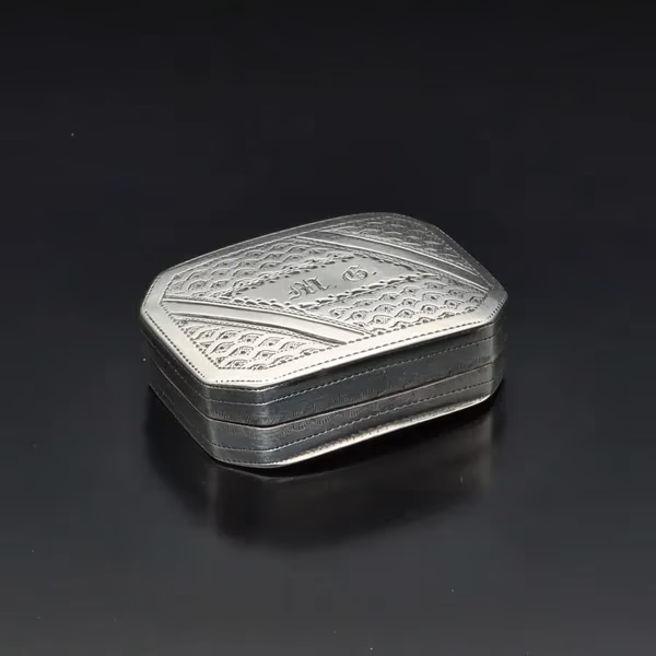 George III Silver Vinaigrette Box