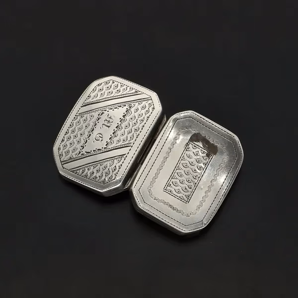 George III Silver Vinaigrette Box