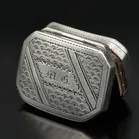 George III Silver Vinaigrette Box