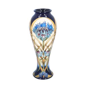 Moorcroft Cornflower Cavalcade Trial Vase