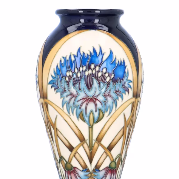 Moorcroft Cornflower Cavalcade Trial Vase