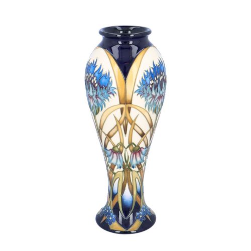 Moorcroft Cornflower Cavalcade Trial Vase image-2