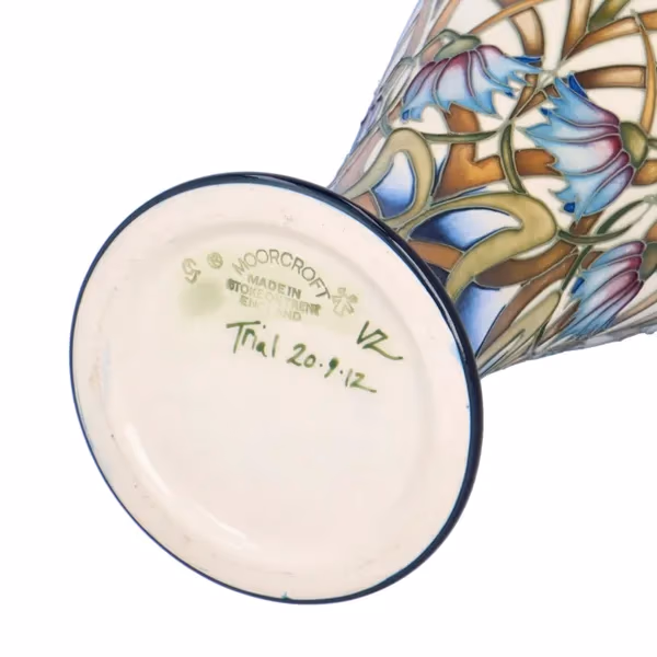 Moorcroft Cornflower Cavalcade Trial Vase
