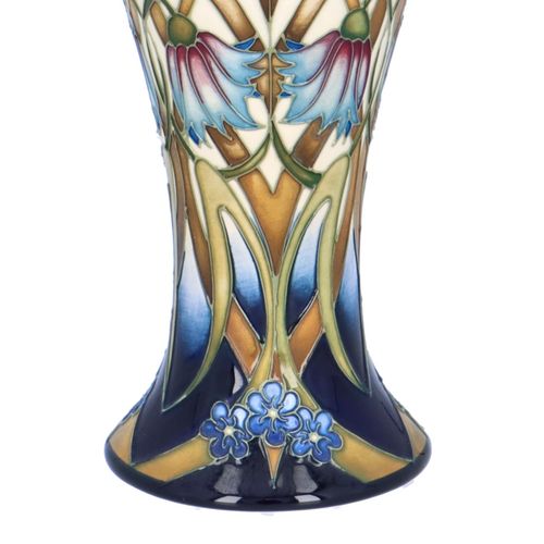 Moorcroft Cornflower Cavalcade Trial Vase image-4