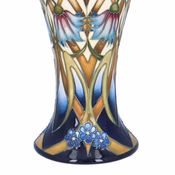 Moorcroft Cornflower Cavalcade Trial Vase