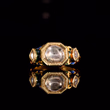 360° view of The Antique 19th Century Northern Indian Mughal Diamond And Enamel Meenakari Ring