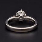 Platinum Diamond Solitaire Ring