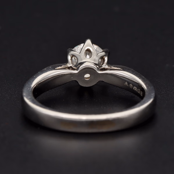 Platinum Diamond Solitaire Ring