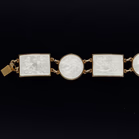 Sterling Silver Meka Thorvaldsen Enamel Bracelet