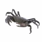 Antique Meiji Period Bronze Okimono Of A Crab