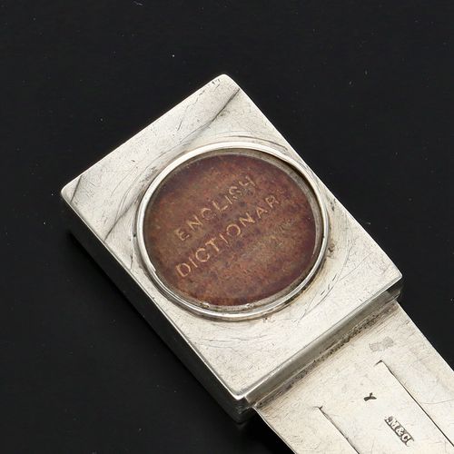 Victorian Silver Dictionary Bookmark image-3