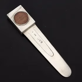 Victorian Silver Dictionary Bookmark