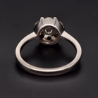 18ct White Gold 1ct Diamond Cluster Ring
