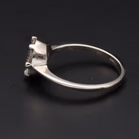 18ct White Gold 1ct Diamond Cluster Ring