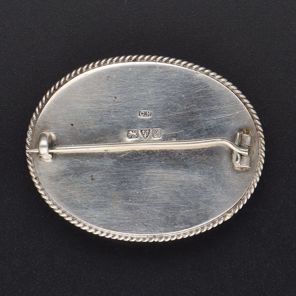 Early Charles Horner Silver & Ruskin Brooch