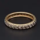 9ct Gold Diamond Full Eternity Ring