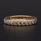 9ct Gold Diamond Full Eternity Ring