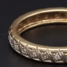 9ct Gold Diamond Full Eternity Ring