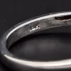 18ct White Gold Tanzanite & Diamond Ring
