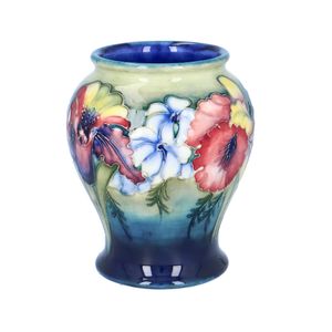 Early 20th Century William Moorcroft Orchid Vase