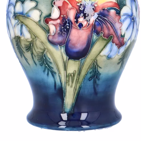 Early 20th Century William Moorcroft Orchid Vase