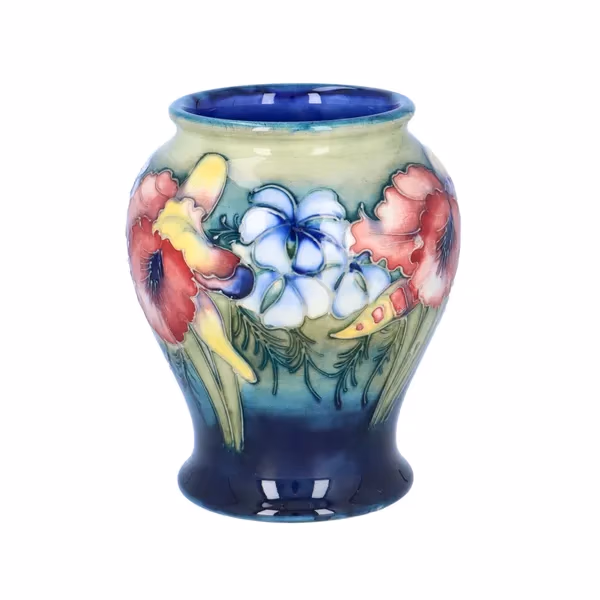 Early 20th Century William Moorcroft Orchid Vase
