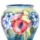 Early 20th Century William Moorcroft Orchid Vase