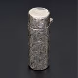 19th Century Silver Perfume Bottle