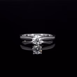 360° view of The Vintage Brilliant Cut Diamond Platinum Solitaire Ring