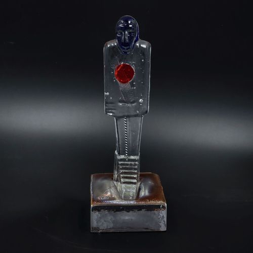 Kosta Boda Special Edition Gatekeeper Glass Figure image-2