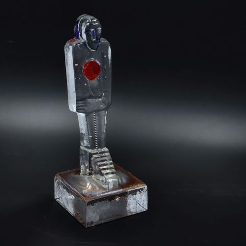 Kosta Boda Special Edition Gatekeeper Glass Figure image-1