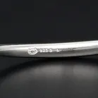 Danish Sterling Silver Open Bangle Offspring by Jacqueline Raburn for Georg Jensen