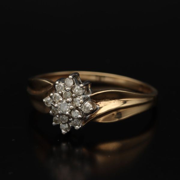 Gold Diamond Ring