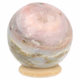 Roze opaal bol 45mm - 360° presentation