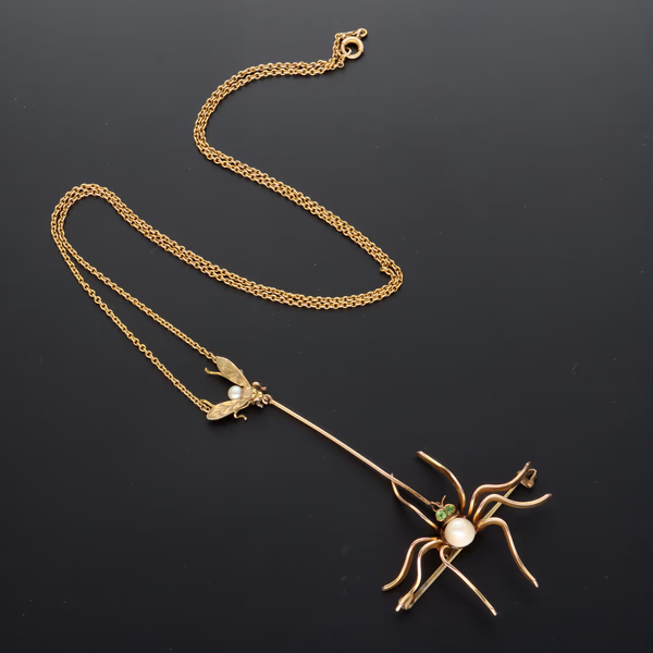Antique Insect Pendant