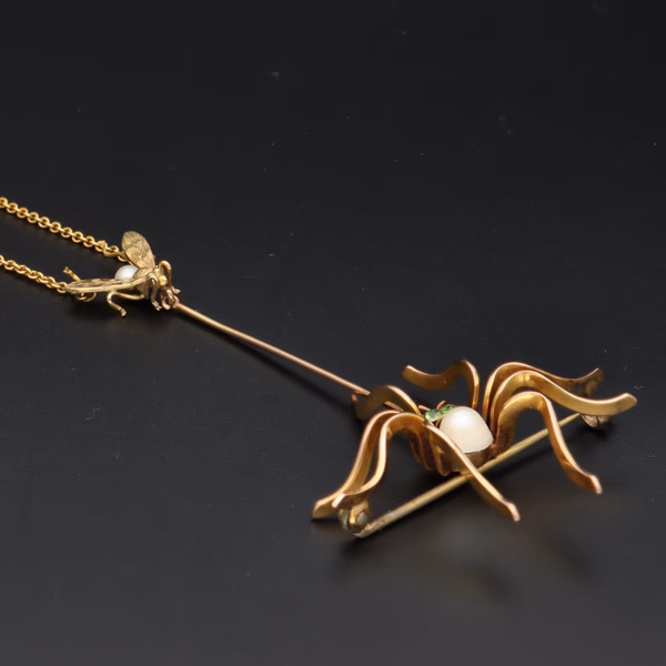 Antique Insect Pendant