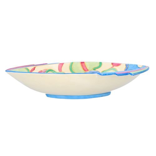 Clarice Cliff Blue Chintz Finned Bowl image-6
