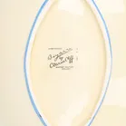 Clarice Cliff Blue Chintz Finned Bowl