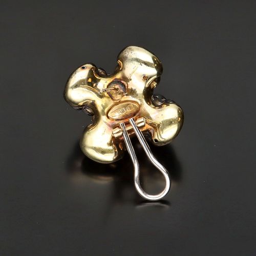 Heavy 18ct Gold Earrings image-6