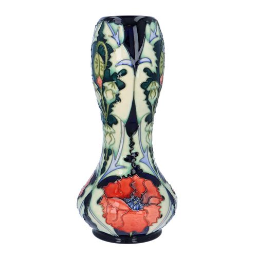 Moorcroft Poppy Gourd Vase image-1