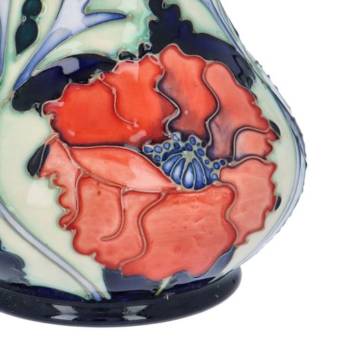 Moorcroft Poppy Gourd Vase image-3