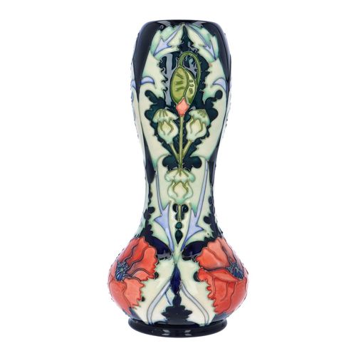 Moorcroft Poppy Gourd Vase image-2