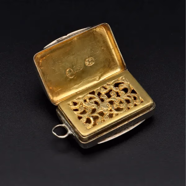 19th Century Silver Vinaigrette