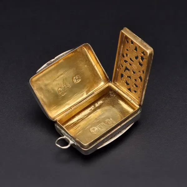 19th Century Silver Vinaigrette