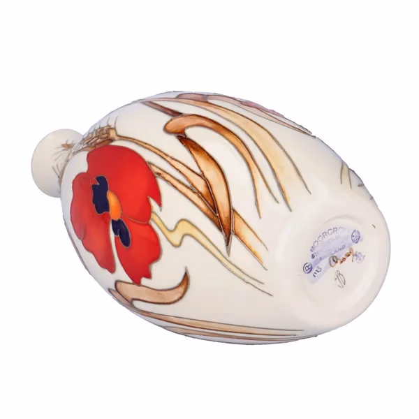 Moorcroft Harvest Poppy Vase
