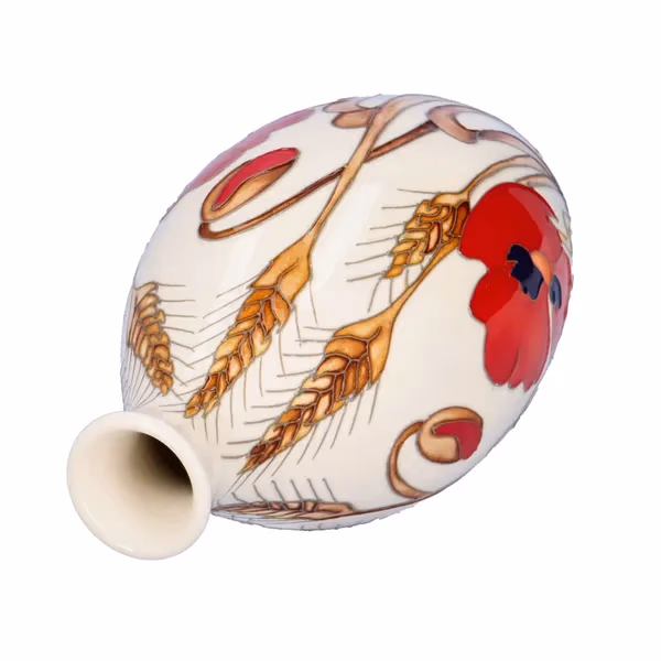 Moorcroft Harvest Poppy Vase